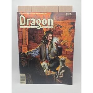 Vintage Dragon Magazine #149 Dungeons and‎ Dragons Very Good Condition